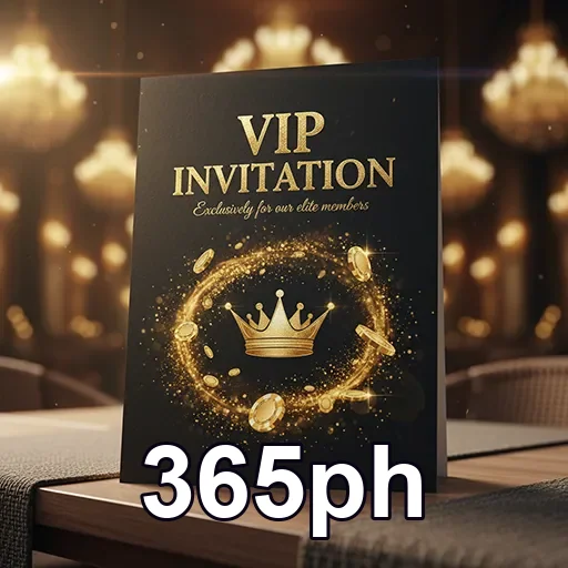 VIP player enjoying exclusive bonuses at 365ph